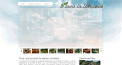 Desktop Screenshot of fincalalobera.es